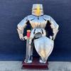 Templar Armor Suit Templar Crusader Full Body Armor Suit With Complete Stand Home Decor Polish Finish.