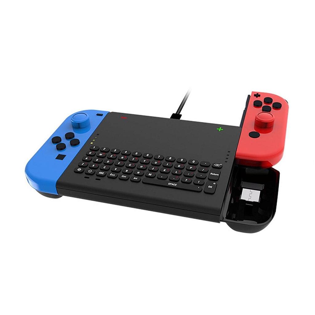 Полезная беспроводная игровая клавиатура 2.4G для игровой консоли N-Switch Joy-Con