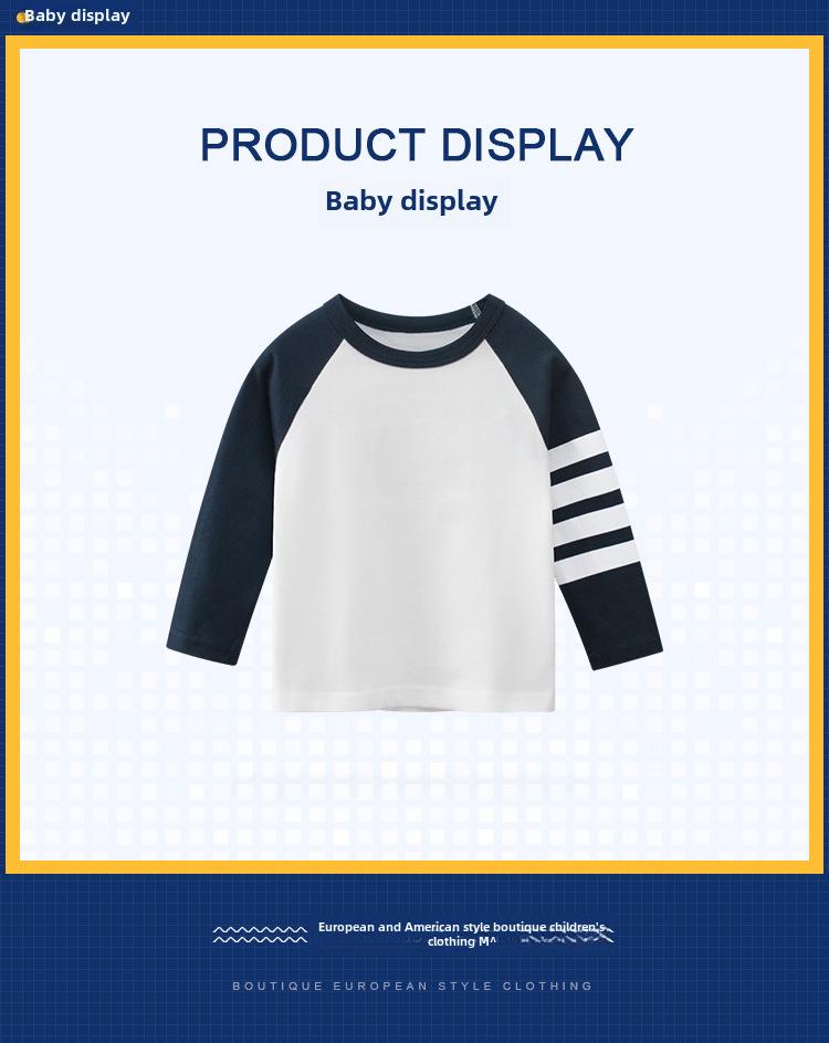 27kids Весна 2024 Детская футболка с длинными рукавами для малышей