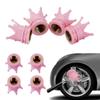 Replacement Parts Car Tire Valve Stem Caps Valve Caps Wheel Tires Valves Covers Airtight Covers