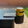Magnetic Drink Holder for Grill Soda Can Rack Fit for Traeger Grill Side Beverage Holder Gift for BBQ Enthusiasts