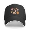 Cottagecore Mushrooms Set Cap Baseball Cap Anime New In the Hat Unisex's Cap Women's