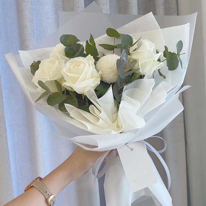 4 шт. 57x57 см, высококачественная водонепроницаемая папиросная бумага, одежда с цветами, рубашка, обувь, подарочная упаковка, рулон бумаги, оберточная бумага для вина