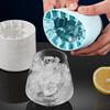 Silicone Ice Cube Mold Cylinder Ice Maker for Home Refrigerator Easy