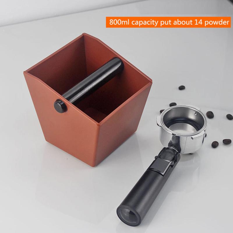 Контейнер для кофейной гущи эспрессо, мусорное ведро, противоскользящий порошок, скошенный остаток, аксессуары для бариста, инструменты для приготовления кофе
