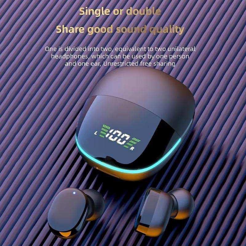Xiaomi G9S Bluetooth 5.1 Wireless Earbuds RGB LED Power Display Low Latency Gaming Headphones HIFI Stereo In Ear Headset