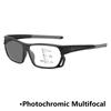 Sports Photochromic Multifocal Reading Glasses Blue Light Protection Glasses for Far and Near Distances HD Presbyopia Glasses