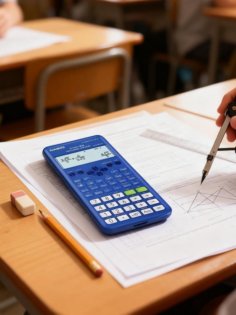 Casio Научный калькулятор - Подходит для работы и учебы FX-82ES-B