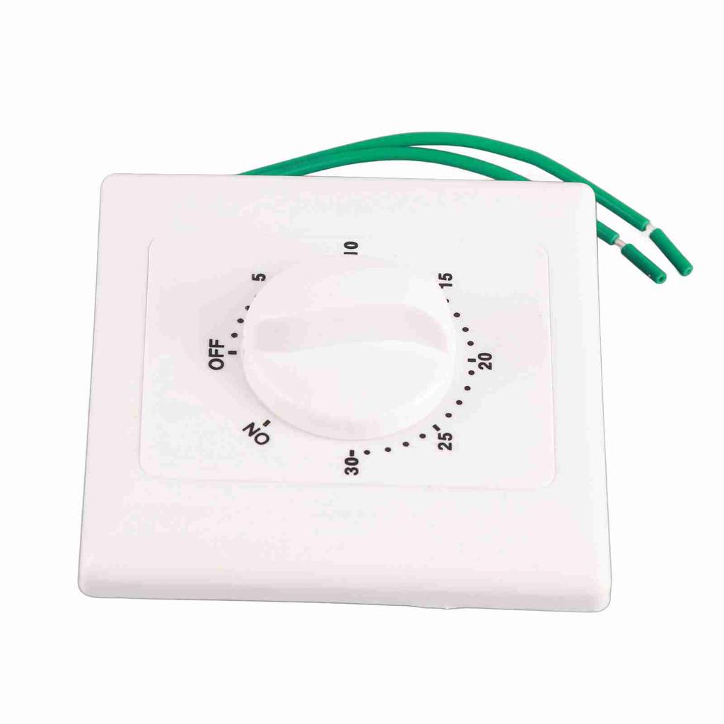 AC 220V 30 60 120 Min High Power Pump Timer Mechanical Time Switch Countdown Control 86 Panel