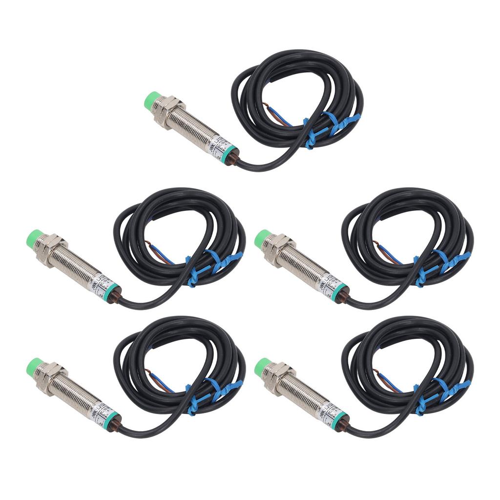 5PCS 2 Wire NO Proximity Switch Distance Detection Approach Sensor Normally Open 10‑36VDC