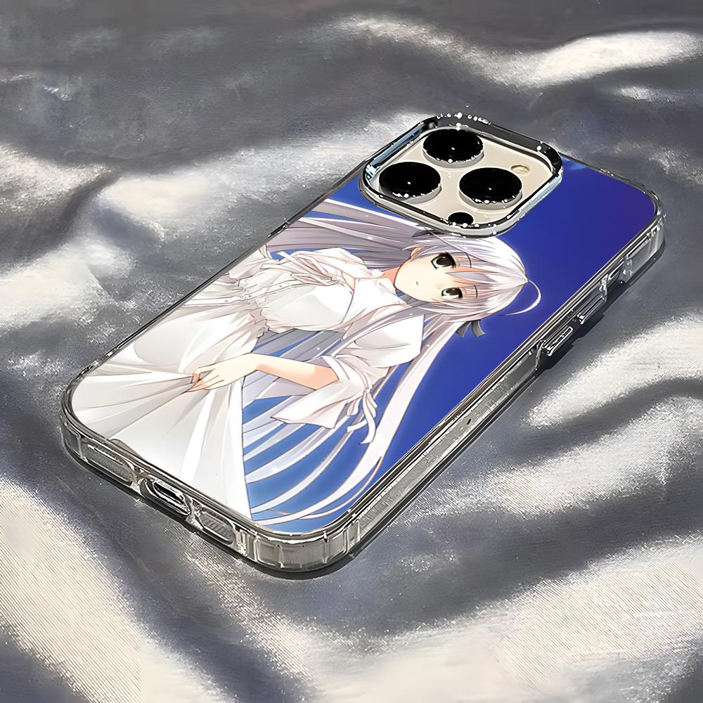 Y-Yosuga No Sora Phone Case For IPhone 17 Pro Max 16 15 14 Pro Max IPhone 13 Pro Max 11 Plus Transparent Cover