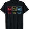 Autism Awareness Women Men Kids Mom Elements Periodic Table T-Shirt