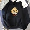Горячая игра аниме Genshin Impact Толстовка женская Kawaii мультфильм Harajuku Thoma уличная одежда унисекс модная графическая толстовка женская с длинным рукавом