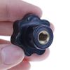 Plastic M4/M5/M6/M8 Female Thread Seven Star Shaped Head Clamping Nuts Knob
