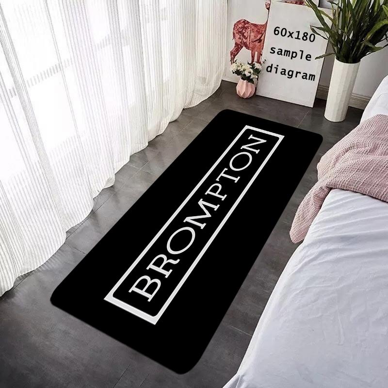 Foot Rug Welcome Floor Mat for Entryway Bicycle Bromptons Bath Hallway Carpet Kitchen Water Absorbed Rugs Fluffy Home Decor