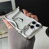 3D Змея Полый Рассеивающий Тепло Чехол Для Телефона Для iPhone 17 16 15 14 13 12 11 Pro Max Ударопрочный Гальванизированный Мягкий Чехол