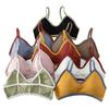 Summer Candy Color Patchwork Bandeau Camisole with Chest Pad and Anti-Exposure Back for Girls