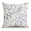 Mathematics, Physics and Chemistry Equations Pillow Cover Personalized Geometric Formula Graffiti Students' Bedside Linen Sleeping Pillow Cover