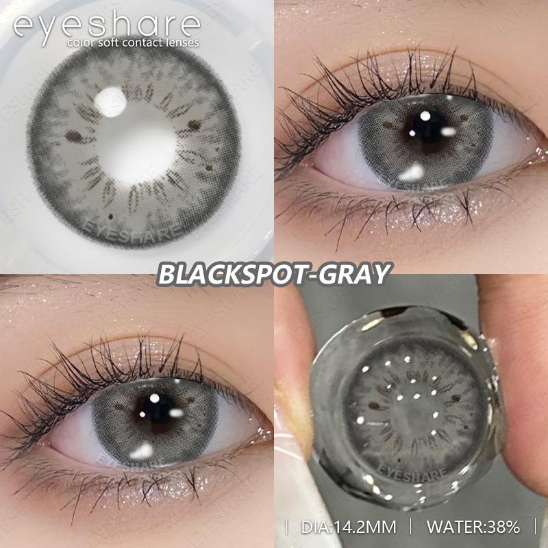 EYESHARE Colored Contact Lenses Blue Natural Contact Lenses Green Fashion Contact Lenses Pink Makeup Colored Soft Lenses 1 Pair