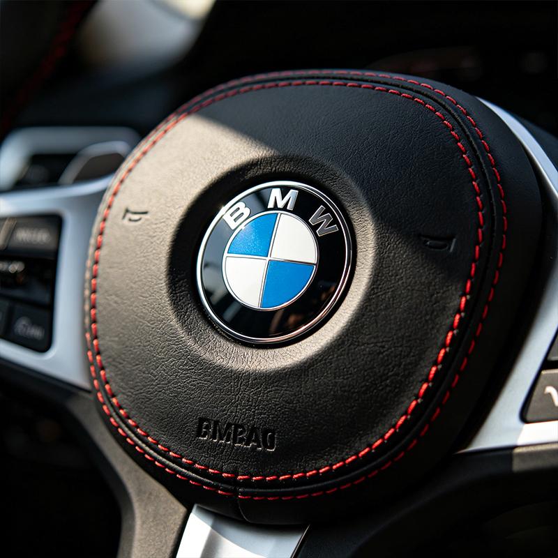 1 шт. Автомобильный Стикер-Украшение Логотип Значок на Руль для BMW E46 E39 E90 E60 E36 F30 F10 E34 E30 F20 E92 M3 M4 M5 X5 X6
