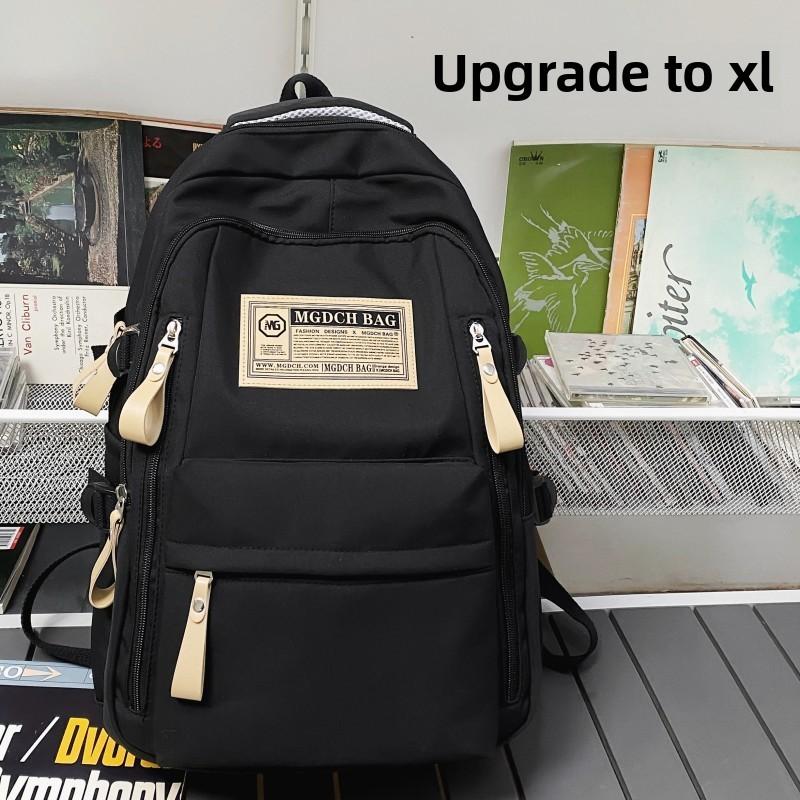 Backpack Pattern Letter With Large Capacity Scratch Resistant Resistant Splash