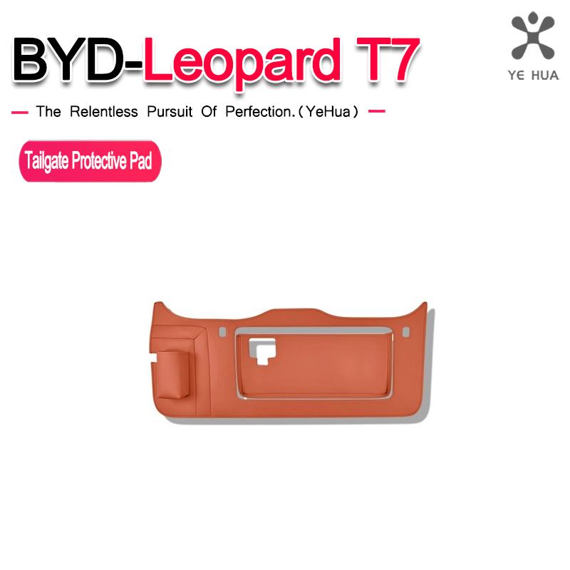 For BYD 2025-2026 Formula Leopard Titanium 7 Trunk Storage Compartment Anti Scratch Tailgate Protective Pad Interior Modificatio