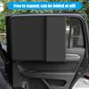 Magnetic Car Sunshade UV Protection Car Curtains Sun Shield Cover Double Sides Car Window Sunshade Protector Window Film