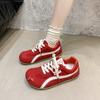 Candy Color Flat Bottom Round Head Sports Shoes Autumn New Fashion Versatile Casual Women's Shoes
