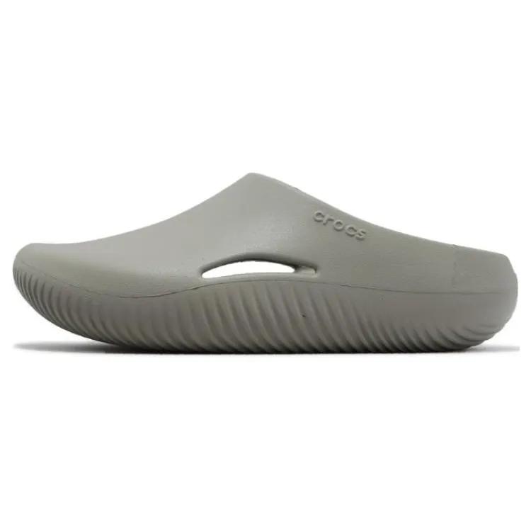 Crocs Closed Toe Slippers Unisex Gray (Unisex) Closed Toe Slippers 208493 1LM