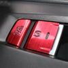 2 шт. Алюминиевая накладка на кнопку P Gear BRAKE HOLD для Honda Accord 2018-2019 Красный