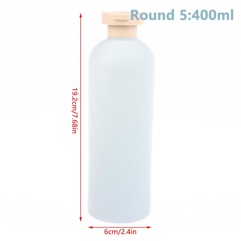 100ML-500ML Foaming Soap Dispensers Refillable Bottles Flip Lotion Bottles Avocado Green Plastic Shampoo Shower Gel