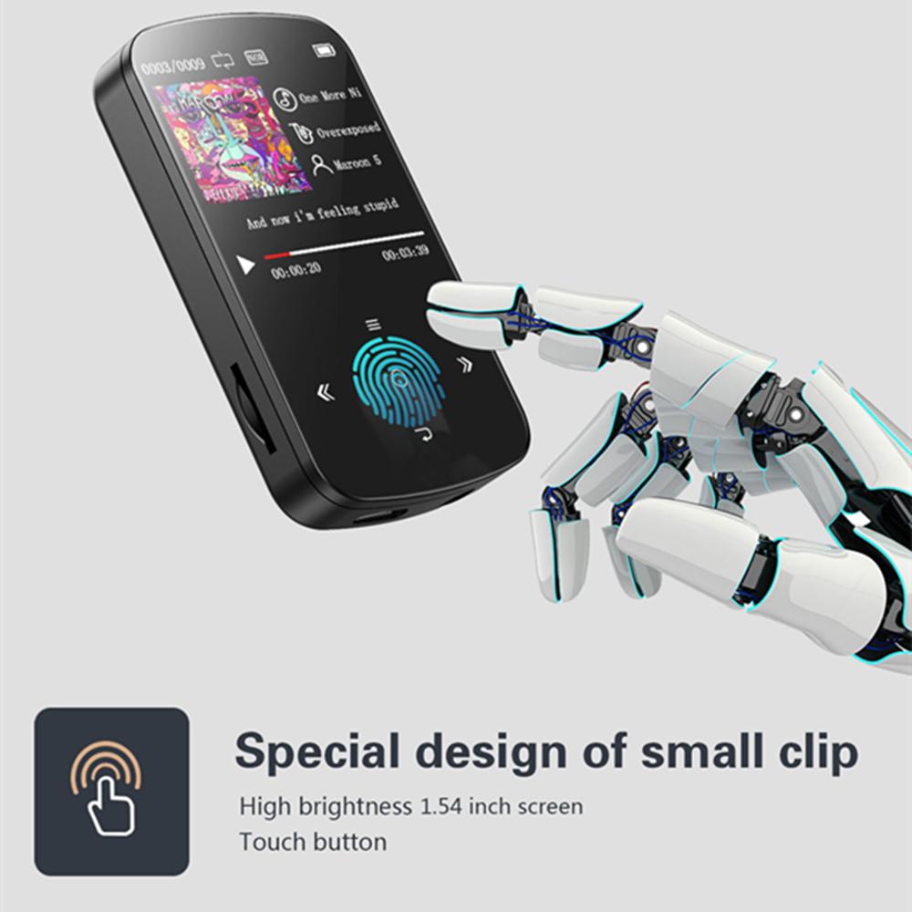 New MP3 Player 32GB HiFi Lossless Sound Bluetooth Music Voice Recorder FM Radio