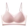 FINETOO Бесшовный бюстгальтер для женщин M-XXXXL Plus Size с плечевым ремнем, ультратонкое дышащее нижнее белье из ледяного шелка