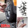 20 шт. гвоздь для прокола автомобильных шин треугольный гвоздь шип противоугонная защита мини автомобильные аксессуары