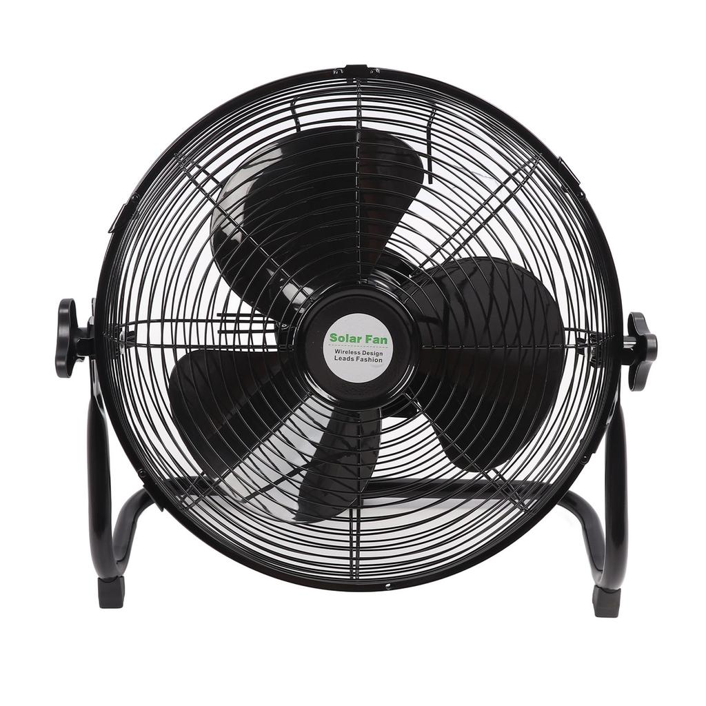 Battery Operated Solar Fan 10000mah 3 Speed Quiet Dual Use Portable Fan for Home Camping