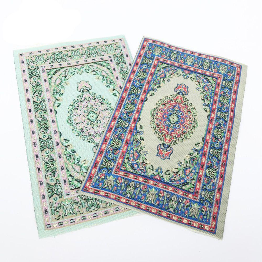 Турецкий стиль игрушечная мебель кукольный домик ковер миниатюрный тканый коврик глаза персии кукольные аксессуары