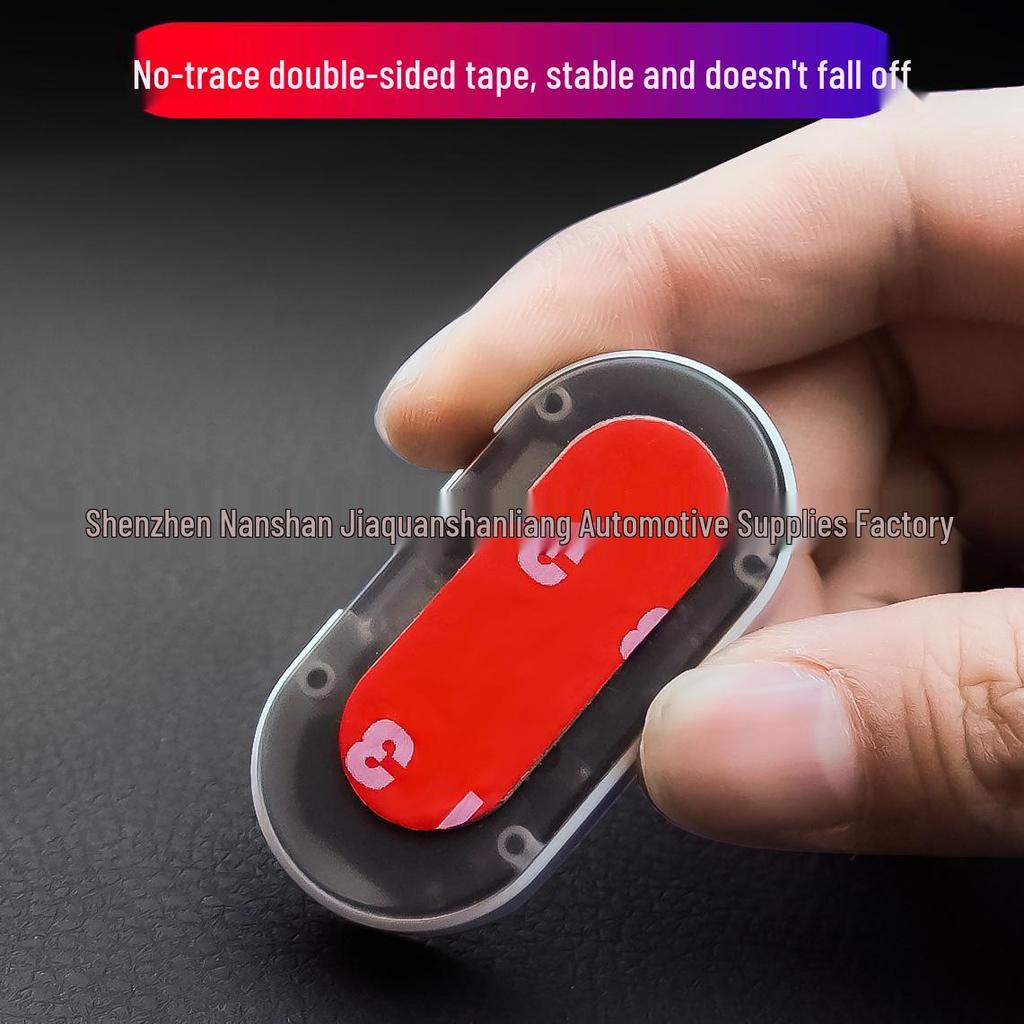 Универсальный светодиодный автомобильный салонный противоугонный имитирующий солнечный предупреждающий свет