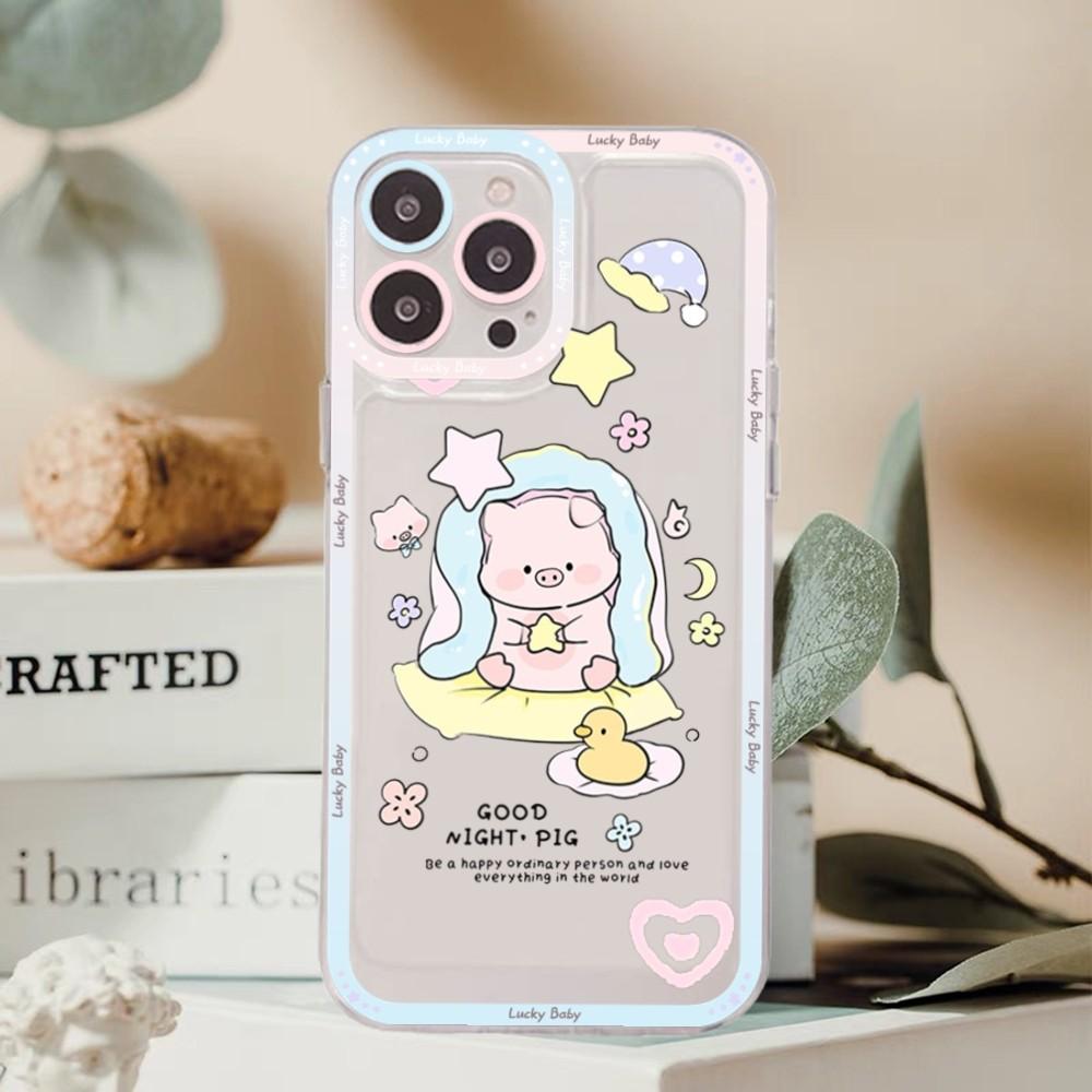 Чехол для телефона с милым мультяшным поросенком для Redmi 7 8 9 A для Redmi Note 5 7 8 9 10 11 Pro Max 4G 5G Funfas