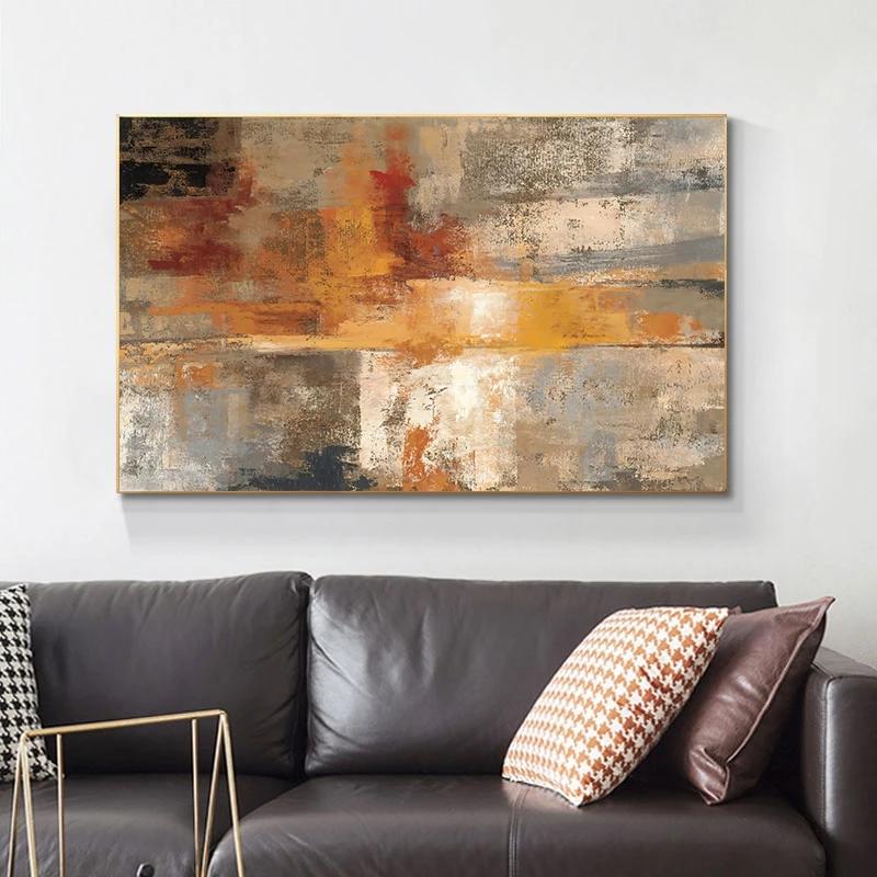 Abstract Art Canvas Painting Modern Art Prints and Posters Cuadros Wall Art Pictures for Living Room Home Decoration Unframed