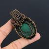 Malachite Pendant, 999 Copper Wire Wrapped Jewelry. Gift For Women Handmade Tree Of Life Pendant Gemstone Jewelry