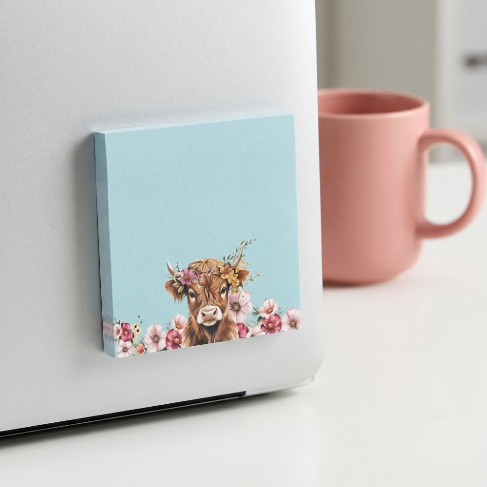 Cartoon Design Memo Pads Square Sticky Notes Planner Self-Stick Notes Home