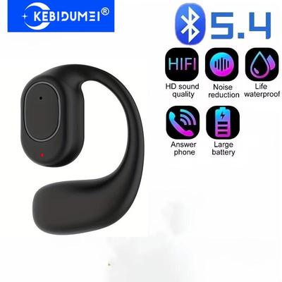 Bluetooth 5,4 наушники беспроводные наушники-клипсы TWS спортивные наушники Hi-Fi стерео гарнитура с шумоподавлением для смартфонов
