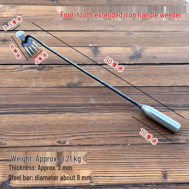 Мотыга из марганцевой стали для прополки: Инструмент для удаления корней и рыхления почвы для садоводства и сельского хозяйства.