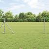 Field Fence vidaXL 0.8x25 M Galvanized Steel 3351335