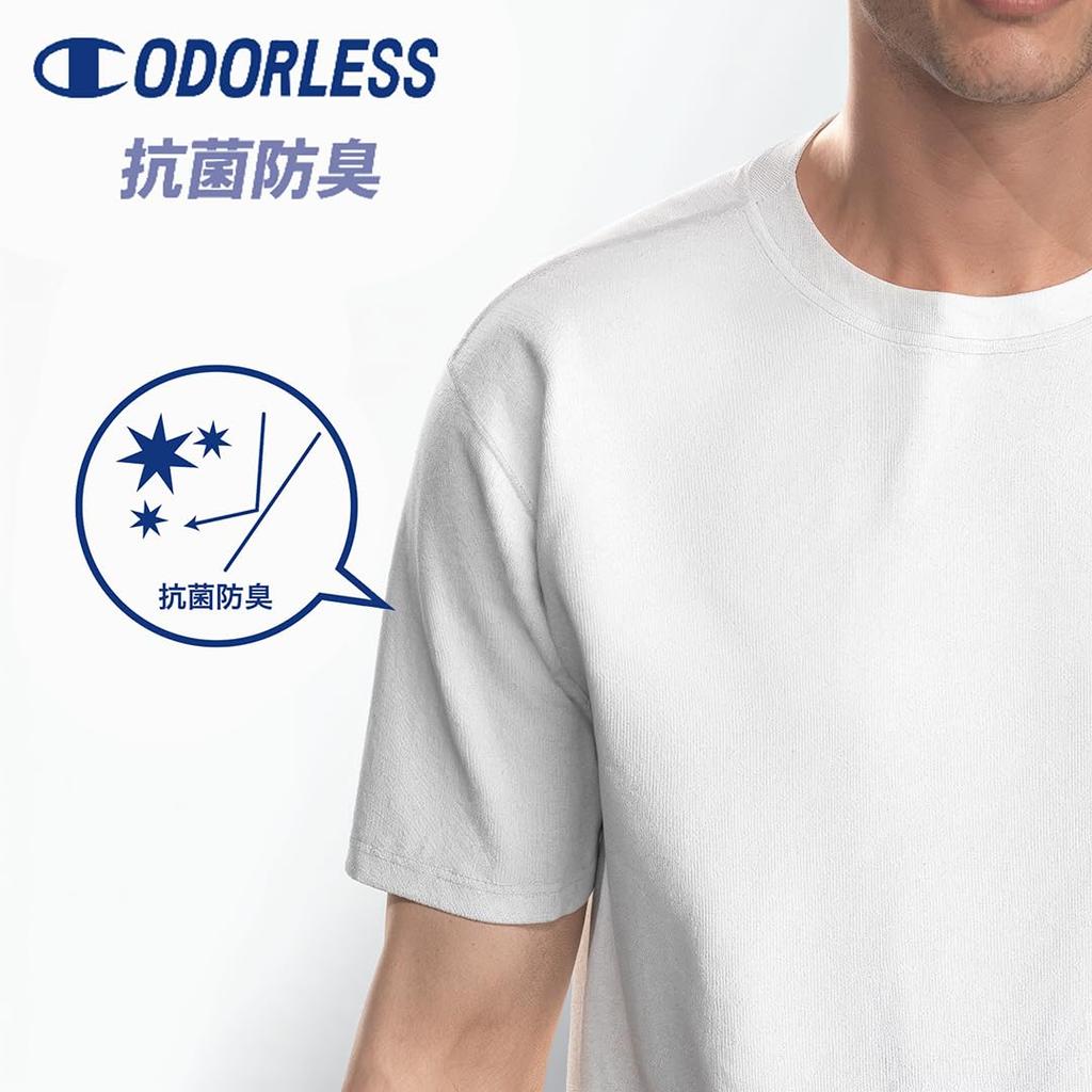 Champion Футболка-поло с коротким рукавом UV Quick One Point BASIC SPORTS Темно-синяя футболка, Защита, 100% полиэстер, Антибактериальная, Дезодорирующая, Быстросохнущая,