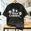 Goldens Girls T Shirts Men's 100% Cotton Leisure T-Shirt O Neck Tees Short Sleeve Tops Gift Idea