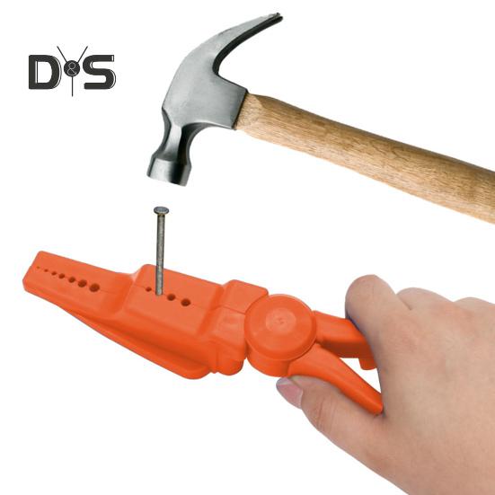 Плоскогубцы для гвоздей с несколькими канавками Безопасные плоскогубцы для молотка Эргономичная ручка Многофункциональные зажимы для молотка Держатели гвоздей