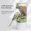 Clear Bird Feeders Reduced Waste Food Containers Cage Mount Food Dispensing Automatic Bird Feeders Large Capacity