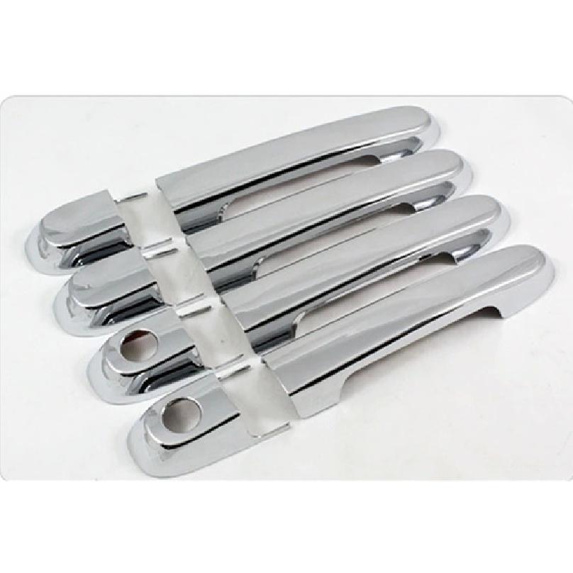 FUNDUOO For Hyundai Tucson 2004 2005 2006 2007 2008 2009 2010 New Chrome Car Door Handle Cover Trim Sticker Free