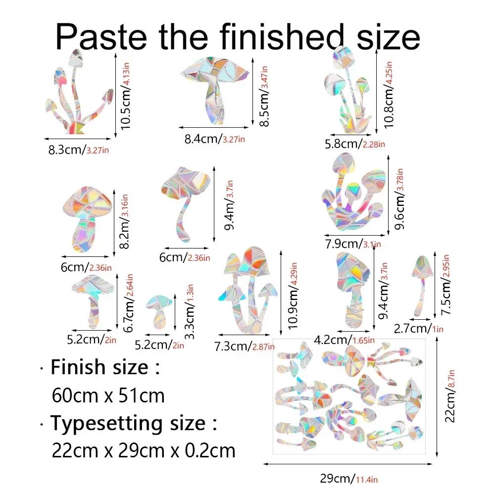ПВХ кошка бабочка призрак призма стекло радуга ловец солнца наклейки на окна настенные наклейки для дома спальня украшения самоклеящаяся наклейка